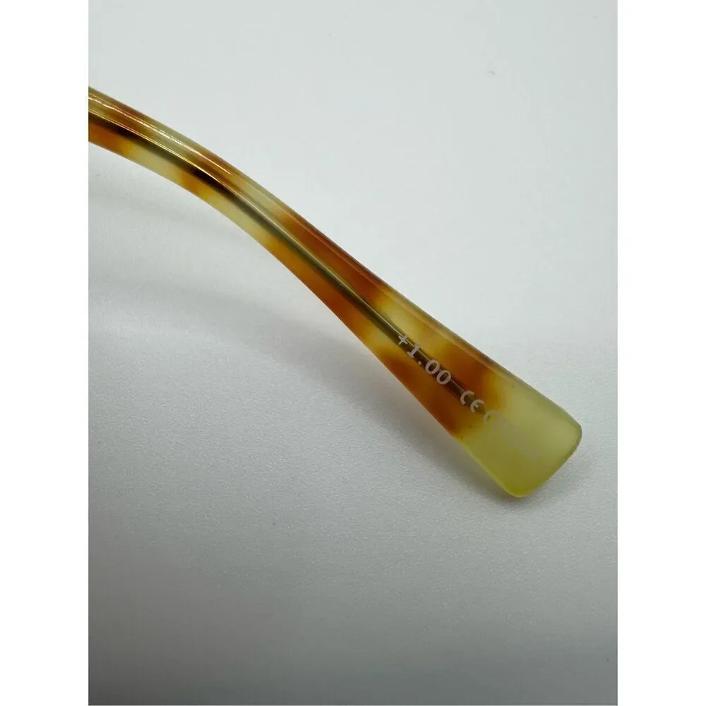 eyebobs Hussey reading glasses strength 1.00 tan tortoiseshell new without case